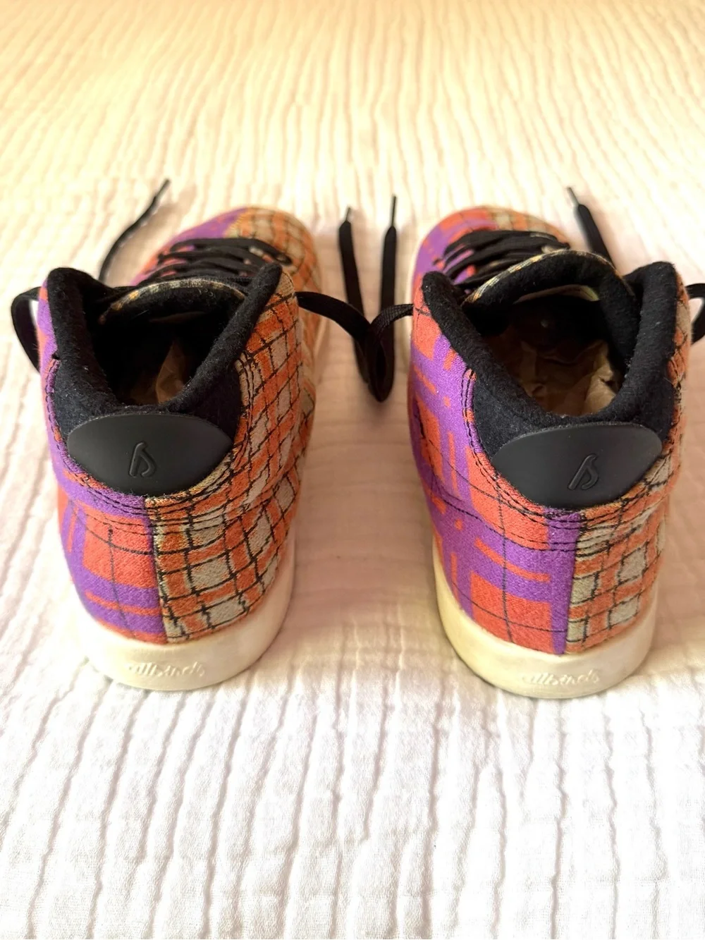 AllBirds Piper Mids in Tartan Plaid mens’s 9 - Picture 4 of 8